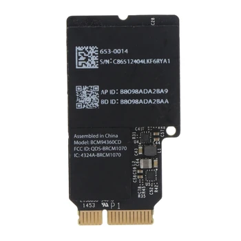 Dual Band 1750Mbps 802.11 ac Bcm4360 WiFi עבור Bluetooth 4.0 BCM94360CD PCIE כרטיס