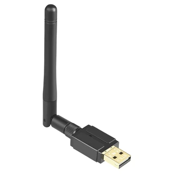 1 סט 100 מטר אנטנה חיצונית USB Bluetooth משדר מקלט Bluetooth מתאם (שחור)