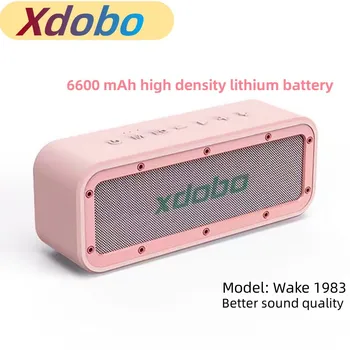 XDobo להעיר 1983 50W Bluetooth רמקול אלחוטי נייד סאב אודיו Bluetooth עמיד במים רמקול סראונד TWS