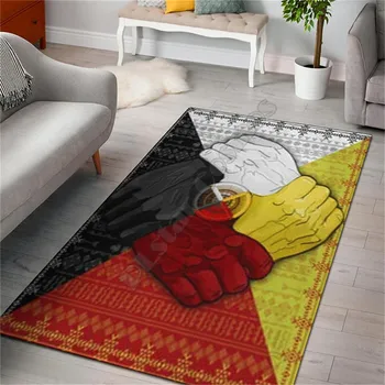 יד שטיח 3D בכל מודפס שטיח ללא החלקה מחצלת חדר אוכל סלון רך השינה שטיח 02