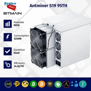 קנה 2 קבל 1 חינם חדש Bitmain Antminer S19j Pro 96 ASIC 2832W Bitcoin Miner, ספינות מ ניו יורק