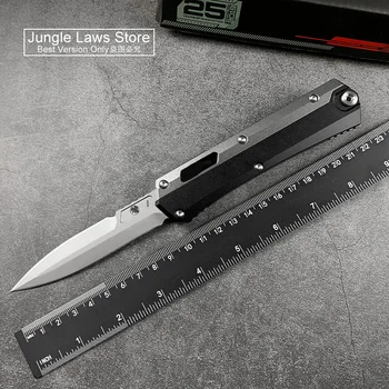 GK סדרת מיקרו מר פוטרמן טק סכינים גלי-K0N EDC הגנה עצמית צבא טקטי Pocketknives טיטניום חזרה קליפ הגרסה הטובה M1