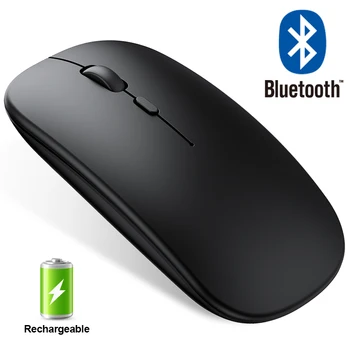 עכבר אלחוטי למחשב עכבר Bluetooth נטענת העכבר Wirelesss שקט Mause USB אופטי עכברים משחקים עבור המחשב הנייד ipad