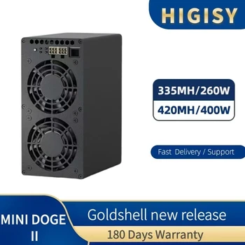 מהדורה חדשה Goldshell מיני דוג '2 Box mini דוג' II כורה 420M±5% 400W טופס godlshell מיני הדוג ' ה pro כורה