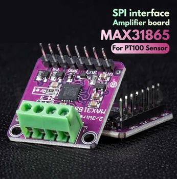 MAX31865 PT100 עבור Arduino 3V~5V RTD-אל-דיגיטלי ממיר לוח טמפרטורה רפואי חיישן מודול מגבר מדפסת 3D חלק