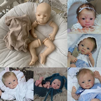 16inch רוזה מחדש הבובה קיט לתינוק התינוק נולד מחדש הבובה DIY גמור בובות ונולד מחדש