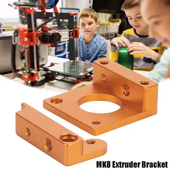 עמיד מדפסת 3D חלקי אלומיניום סגסוגת 3D מדפסת אביזרים מכבש סוגר הרכבה בלוק MK8 מכבש מכלולים