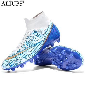 ALIUPS 33-45 מקצועי נעלי כדורגל נעלי כדורגל גברים, ילדים פוטבול נעלי ספורט נעלי ילדים בנים סוליות כדורגל
