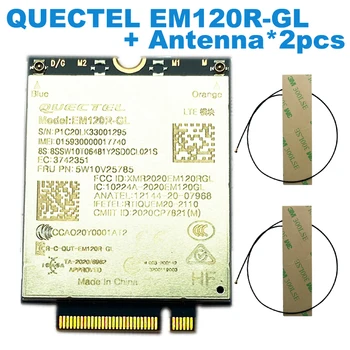 QUECTEL EM120R-GL EM120R 4G CAT12 כל-netcom 600Mbps מודול עבור ThinkPad X1 יוגה 6 X13 יוגה P14s קבר t14 T15 T15s