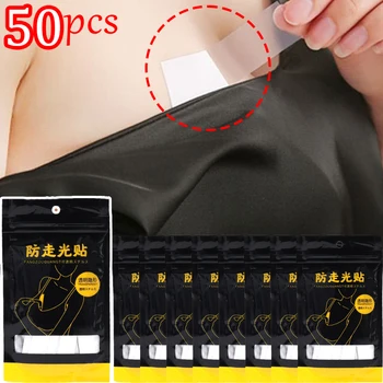 50PCS 1.2/1.8/2 סנטימטר בלתי נראה נגד החלקה מדבקות נשים בטוחה הגוף הקלטת עור מדבקת שמלות ברור הלבשה תחתונה חזיות הקלטות