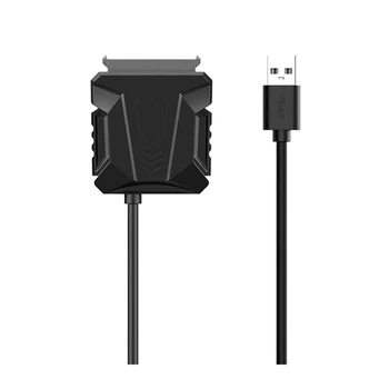 USB To SATA 3 כבלים Sata-USB 3.0 כבל מתאם תמיכה 22Pin 2.5/דיסק קשיח חיצוני 3.5 אינץ ' כונן הדיסק הקשיח למחבר