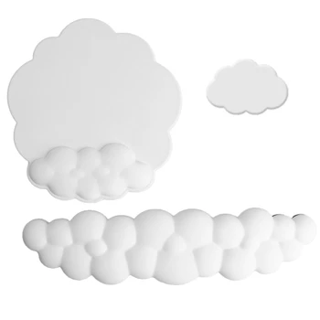 ענן מקלדת היד כרית קצף זיכרון היד לנוח ענן, מקלדת ועכבר היד משטח מתאים למשרד משחקים