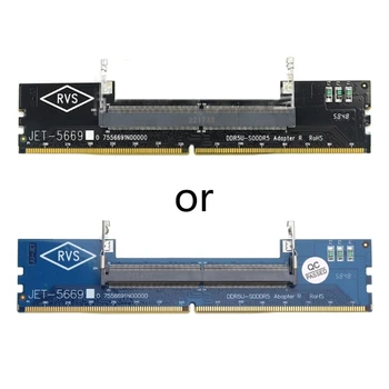 סילון-5669 DDR5 כרטיס מתאם מתאם נייד DDR5 זיכרון RAM הבוחן U-DIMM כדי כך DDR5 ממיר המרת כרטיס עם נתיכים