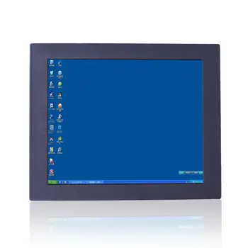 19 אינץ ' Slim AJT מוטבע צג LCD תעשייתי מחוספס שטוח להדגיש מציג עם Risistive לוח מגע IP54 IP65 שמש
