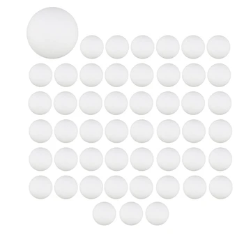 250 - חבילת פרימיום פינג פונג השתלמות שולחן כדור קל משקל עמיד חלקה כדורי לבן