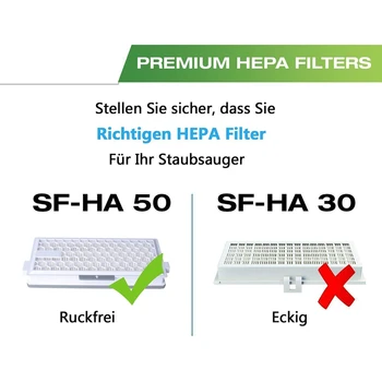 SF-HA50 HEPA Airclean 50 מסנן תואם עבור שואב מילה סדרה שלמה C3 C2 C1 S8000 S6000 S5000 S4 S5,וכו'