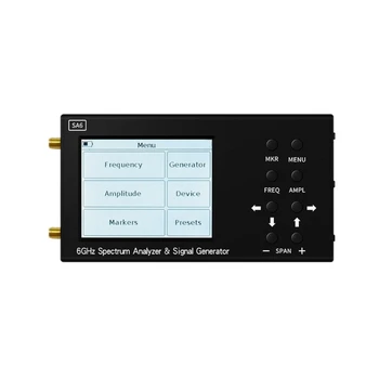 SA66G ספקטרום אנלייזר 2500MA Wifi CDMA 35-6200Mhz האות האלחוטי גנרטור בודק שונים אנטנה מדידה