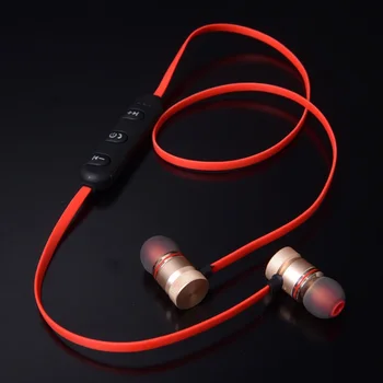 M5 M9 XT11 אוזניות Bluetooth מגנטי Neckband אלחוטית ספורט אוזניות עם מיקרופון אוניברסלי עבור iPhone סמסונג Smartphone מתנה