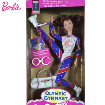 ברבי המקורי מתעמלת 1996 באטלנטה ועדת משחקים עם מקצועי ספורט בובות עבור בנות Bruntte רטרו מהדורה מיוחדת