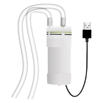 סופר שקט USB ללא מברשות מנוע משאבת מים נייד משאבת הידרופוני דגים