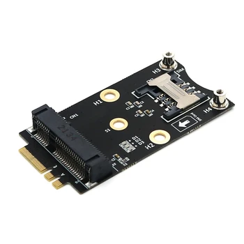 M. 2 Wifi מתאם Mini PCIE כרטיס רשת אלחוטי. M2 NGFF מפתח+E Wifi כרטיס גיוס עם