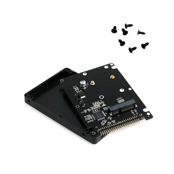 MSATA 2.5 אינץ 44PIN IDE HDD SSD מתאם מסוג MSATA כדי PATA ממיר כרטיס מתאם עם